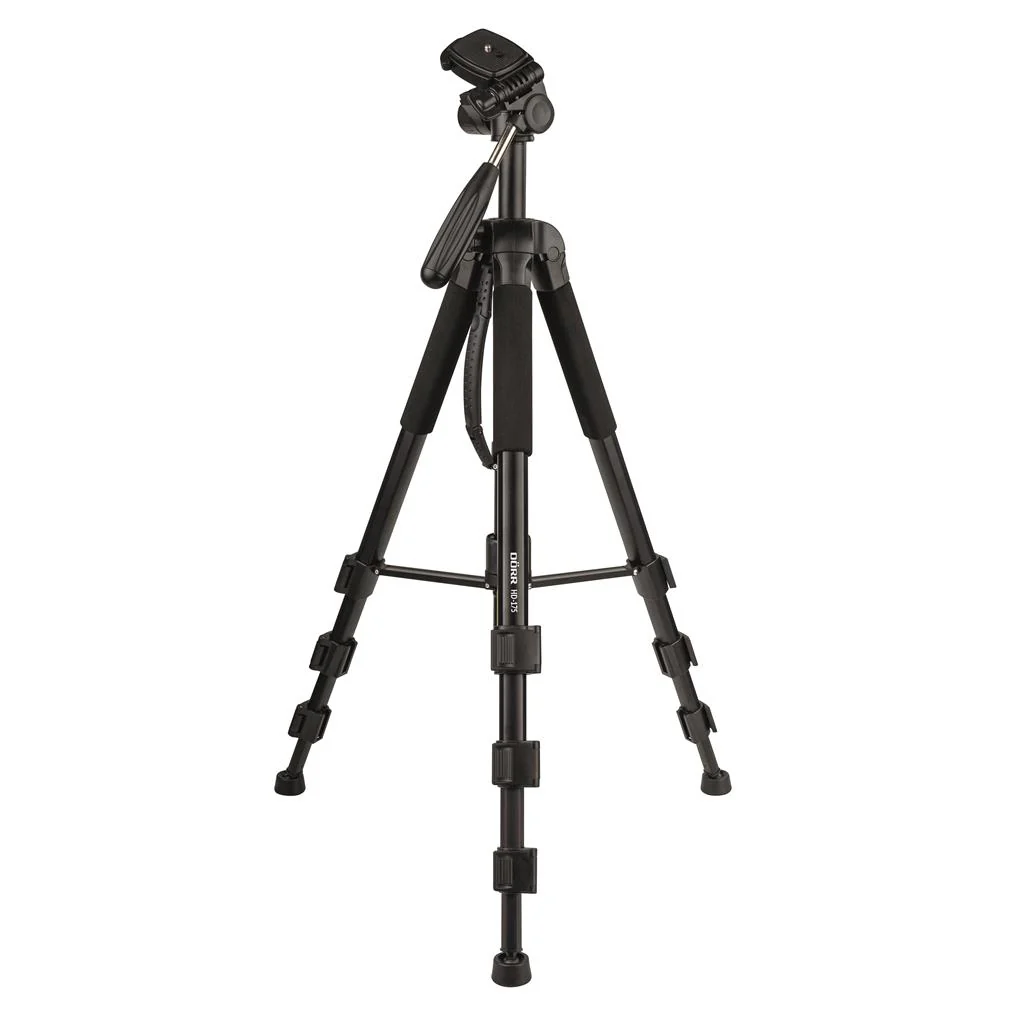 Alu Stativ HD-175 schwarz mit Monopod