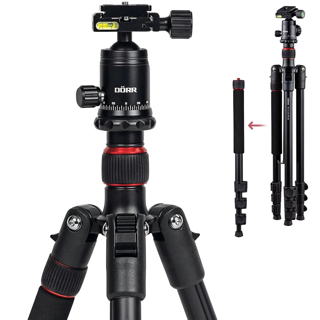 Aluminium Stativ Pro Black