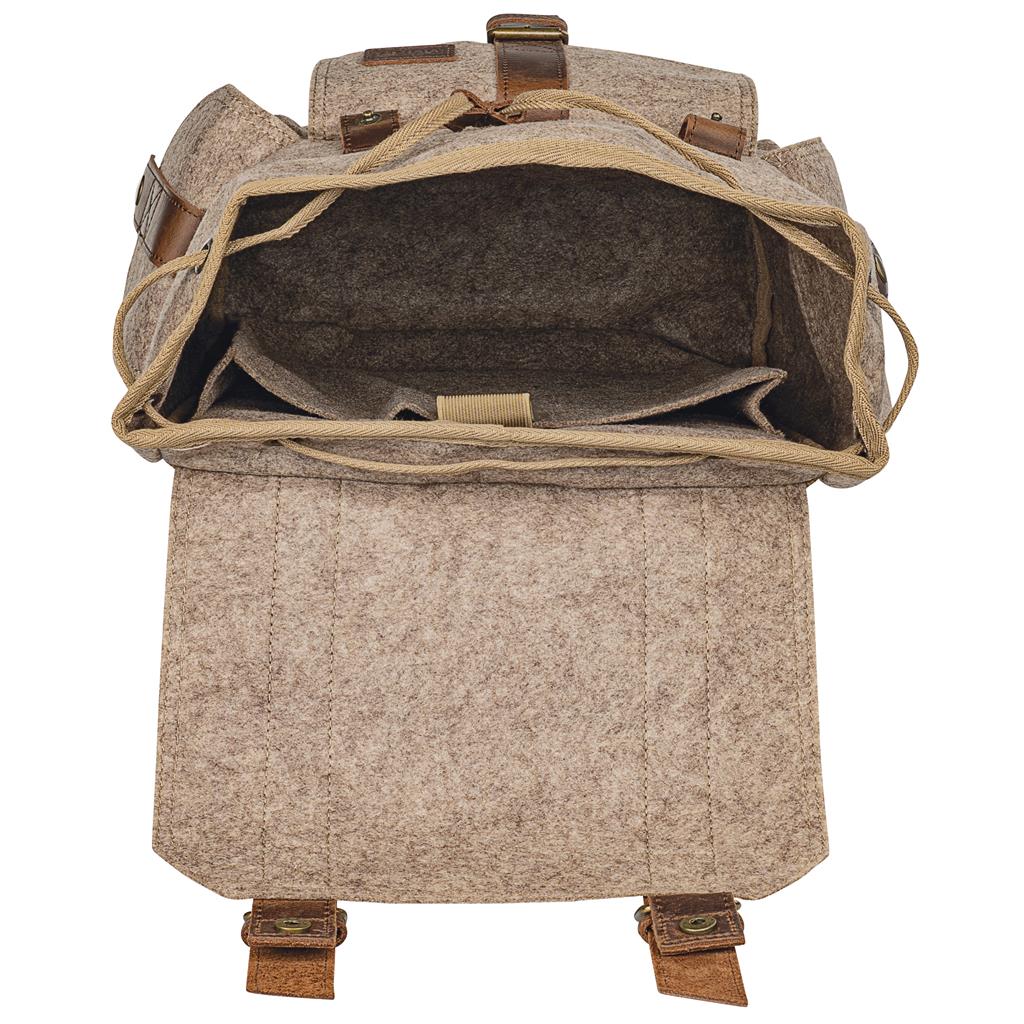 Foto- und Outdoorrucksack Ranger braun - Image 12