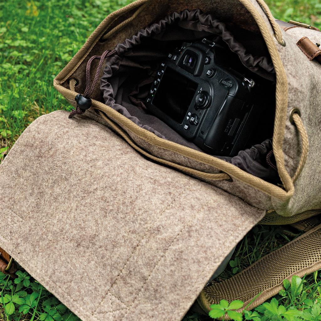 Foto- und Outdoorrucksack Ranger braun - Image 20