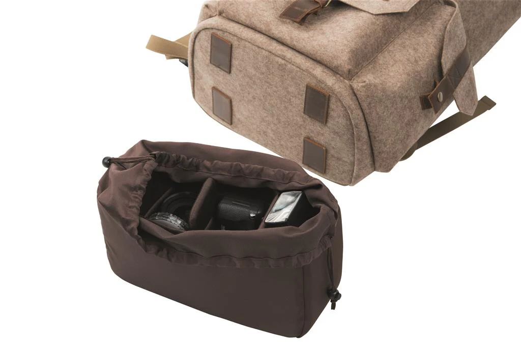 Foto- und Outdoorrucksack Ranger braun - Image 3