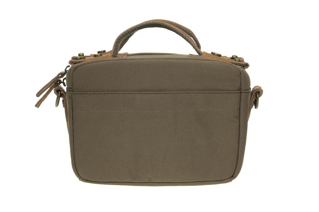 Fototasche Arizona Large braun mit Leder - Image 3