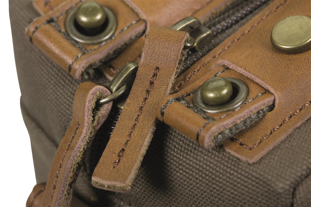 Fototasche Arizona Large braun mit Leder - Image 7