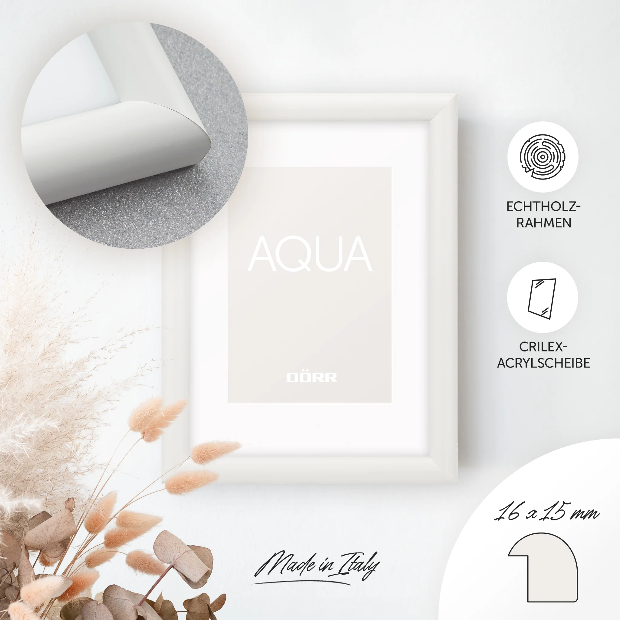 Holzrahmen Aqua - Made In Italy - Image 4