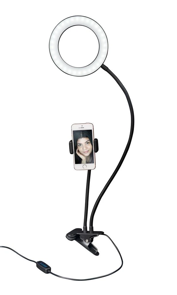 LED Selfie Ringlicht SLR-16 Bi-Color - Image 3