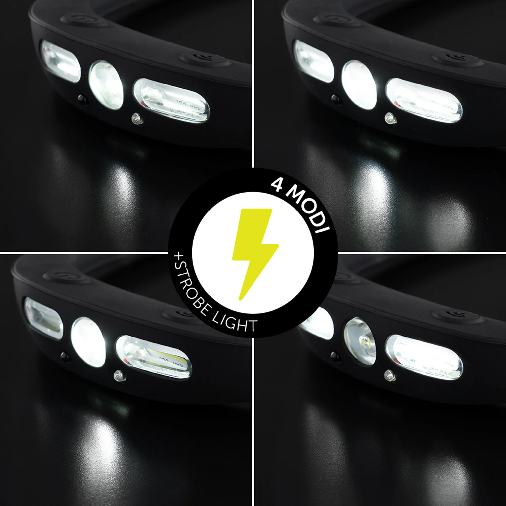 LED Sensor Stirnlampe S-Light - Image 6