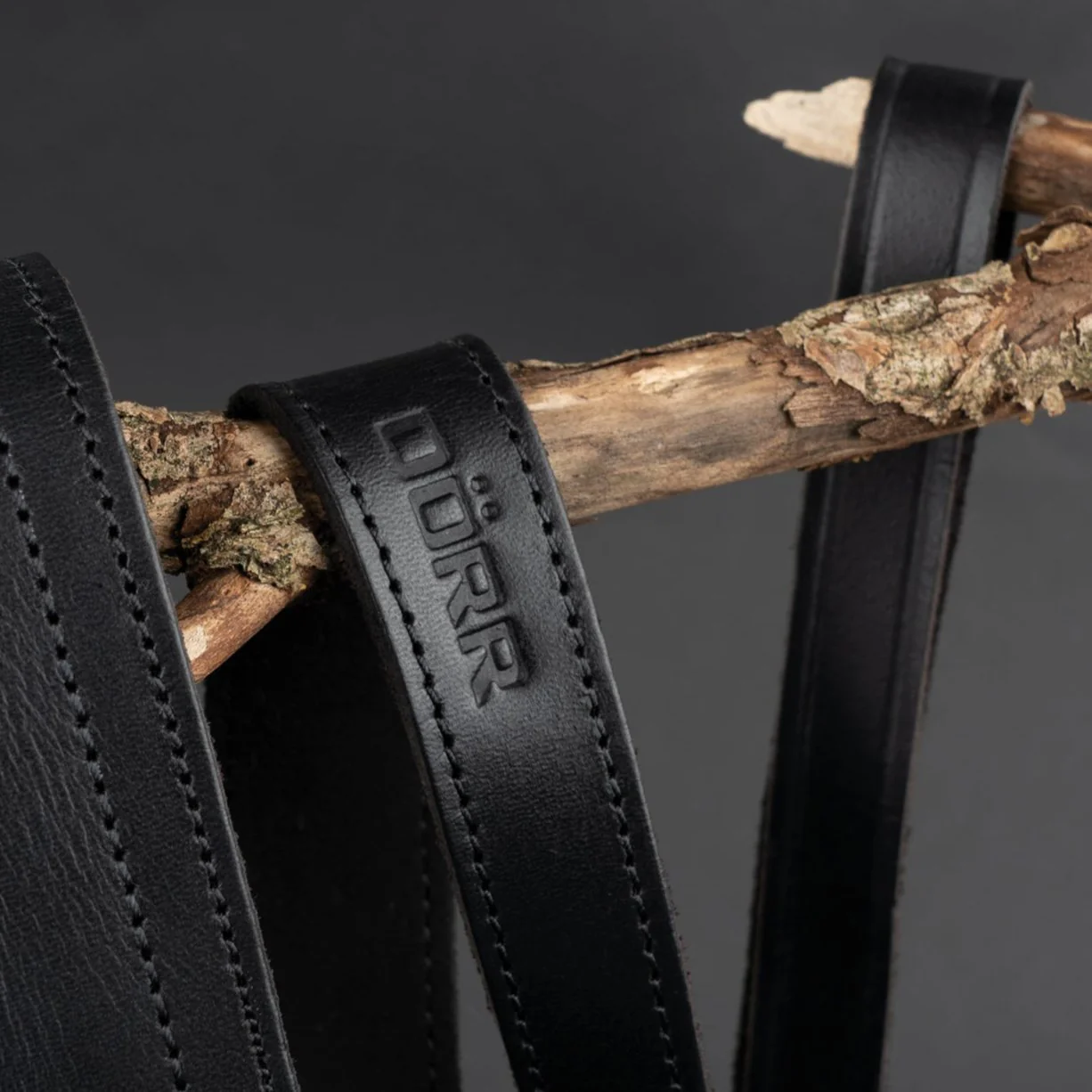 Leder Gewehrriemen GR-108 schwarz - Image 3