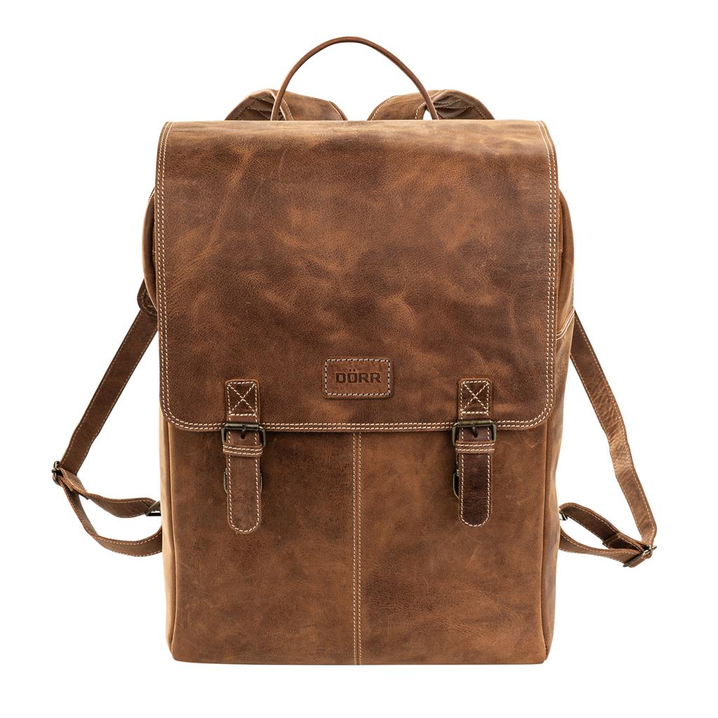 Leder Rucksack Kapstadt cognac