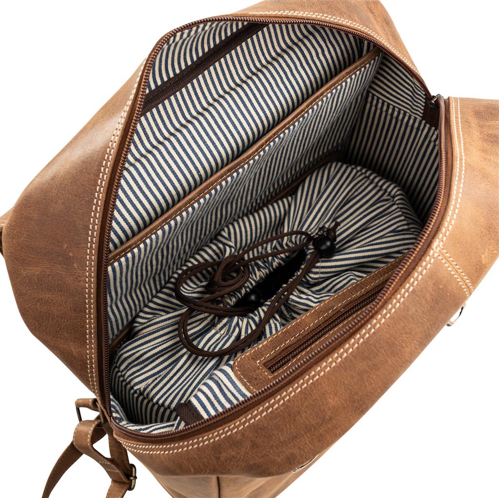 Leder Rucksack Kapstadt cognac - Image 6