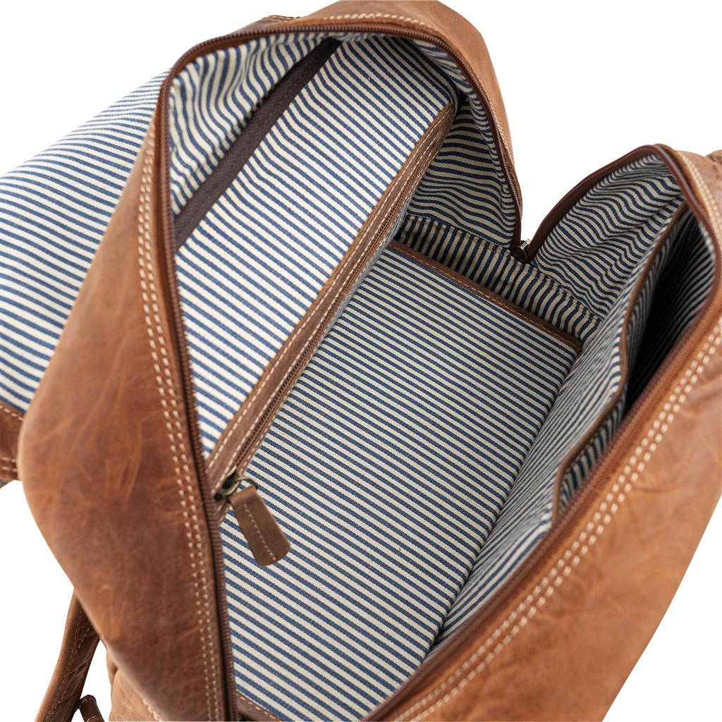 Leder Rucksack Kapstadt cognac - Image 7