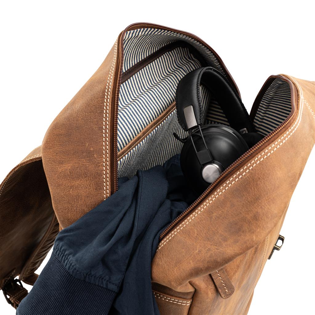 Leder Rucksack Kapstadt cognac - Image 8