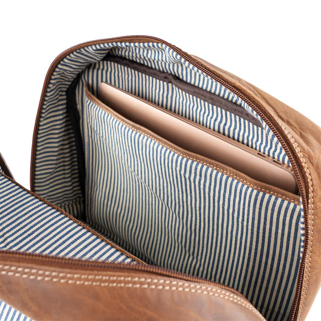 Leder Rucksack Kapstadt cognac - Image 9