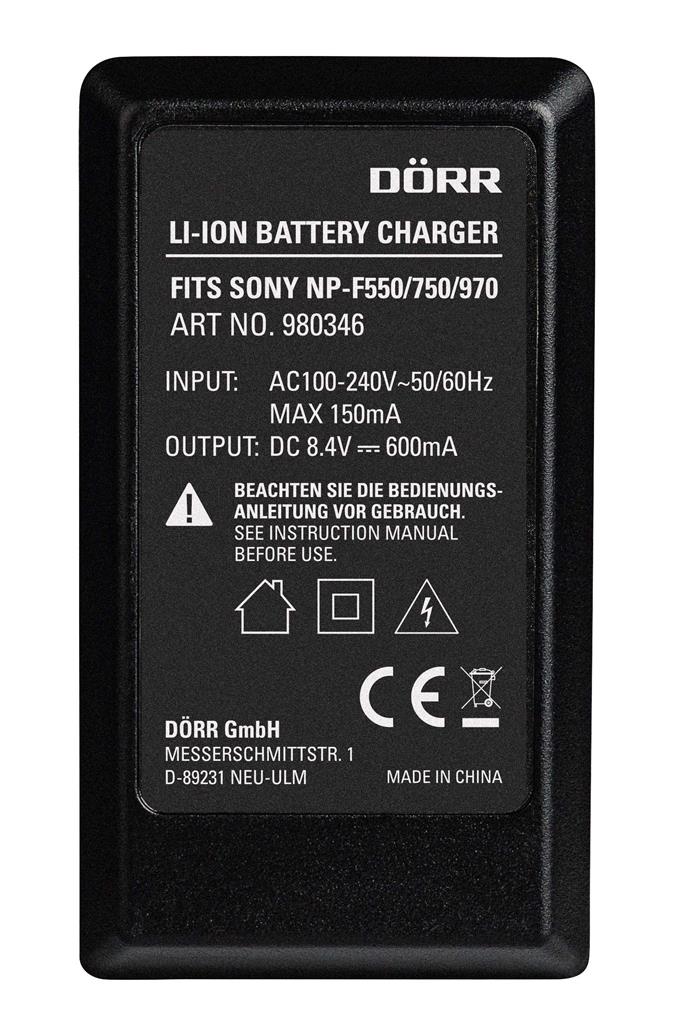 Li-ion Akku-Ladegerät für NP-F550/NP-F750/NP-F970 - Image 3