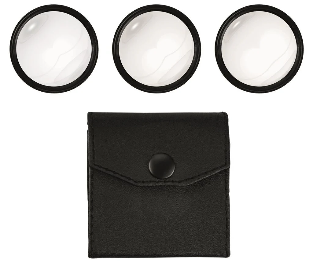 Nahlinsen Macro Kit für Objektive +1 +2 +4 Dioptrien