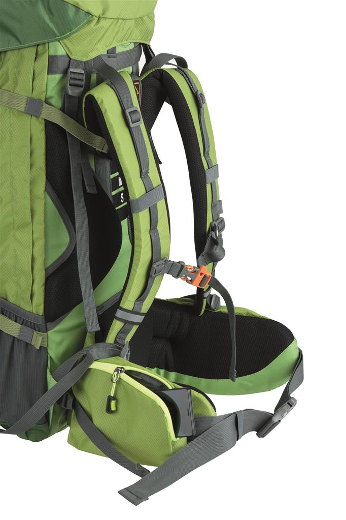 Rucksack Outdoor Pro 65 + Pro 15 grün - Image 11