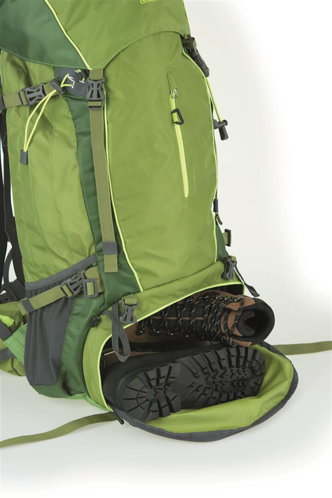 Rucksack Outdoor Pro 65 + Pro 15 grün - Image 13