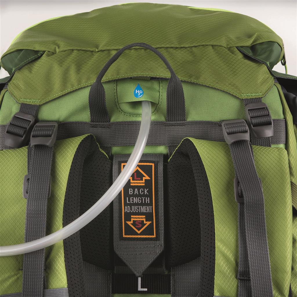 Rucksack Outdoor Pro 65 + Pro 15 grün - Image 5