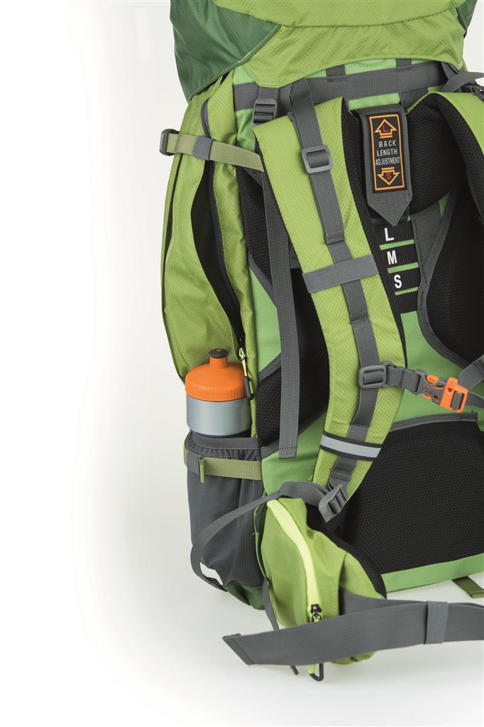 Rucksack Outdoor Pro 65 + Pro 15 grün - Image 9