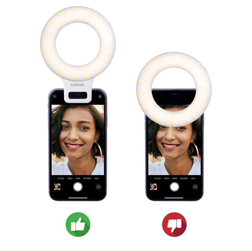 Smartphone LED Selfie Ringlicht SLR-9 - Image 6