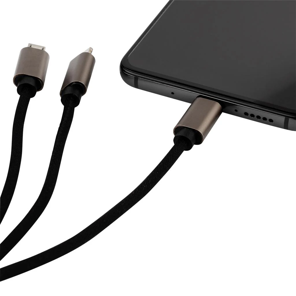 USB Ladekabel 3-in-1 35 cm - Image 4