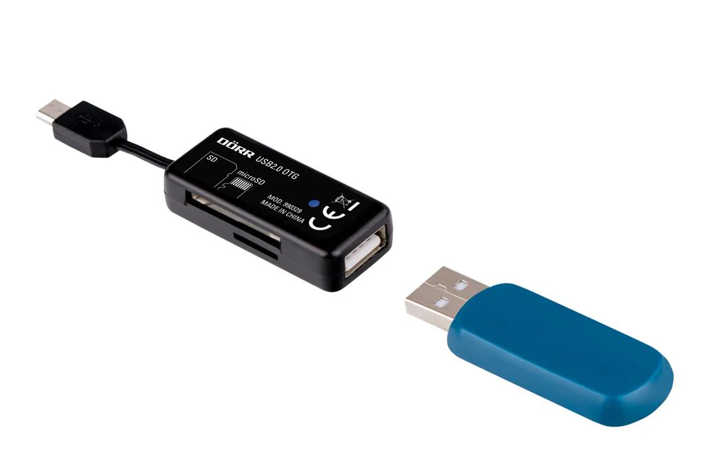 USB2.0 OTG Lesegerät Micro USB für SD/Micro SD - Image 3