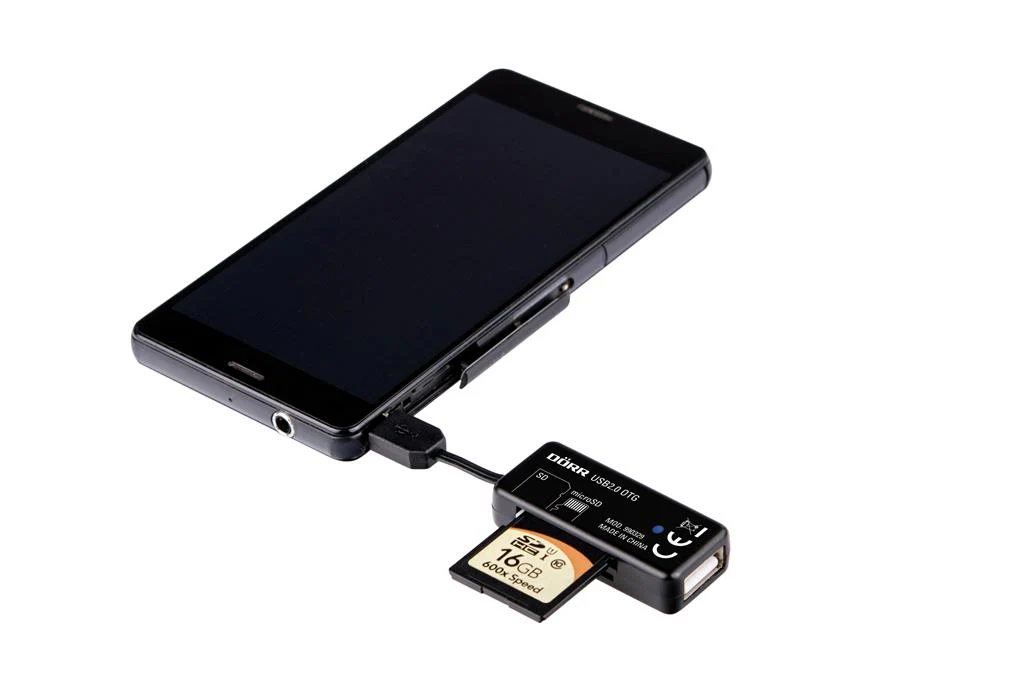 USB2.0 OTG Lesegerät Micro USB für SD/Micro SD - Image 4
