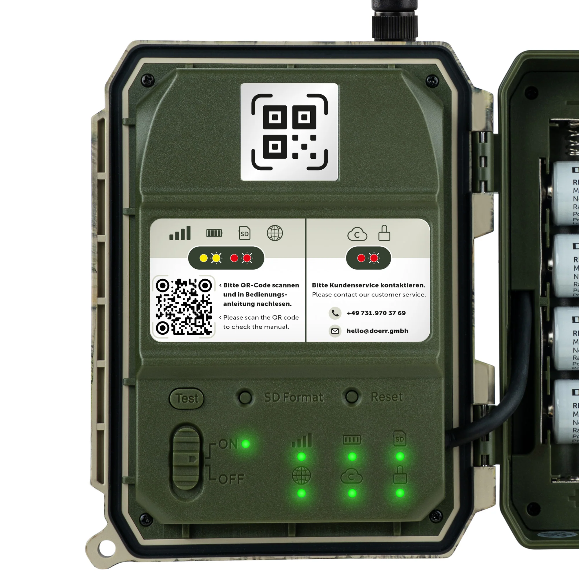 Wildkamera Cloud Pro 4G - Simlockfrei, APP, Akku- & Batteriebetrieb - Image 13