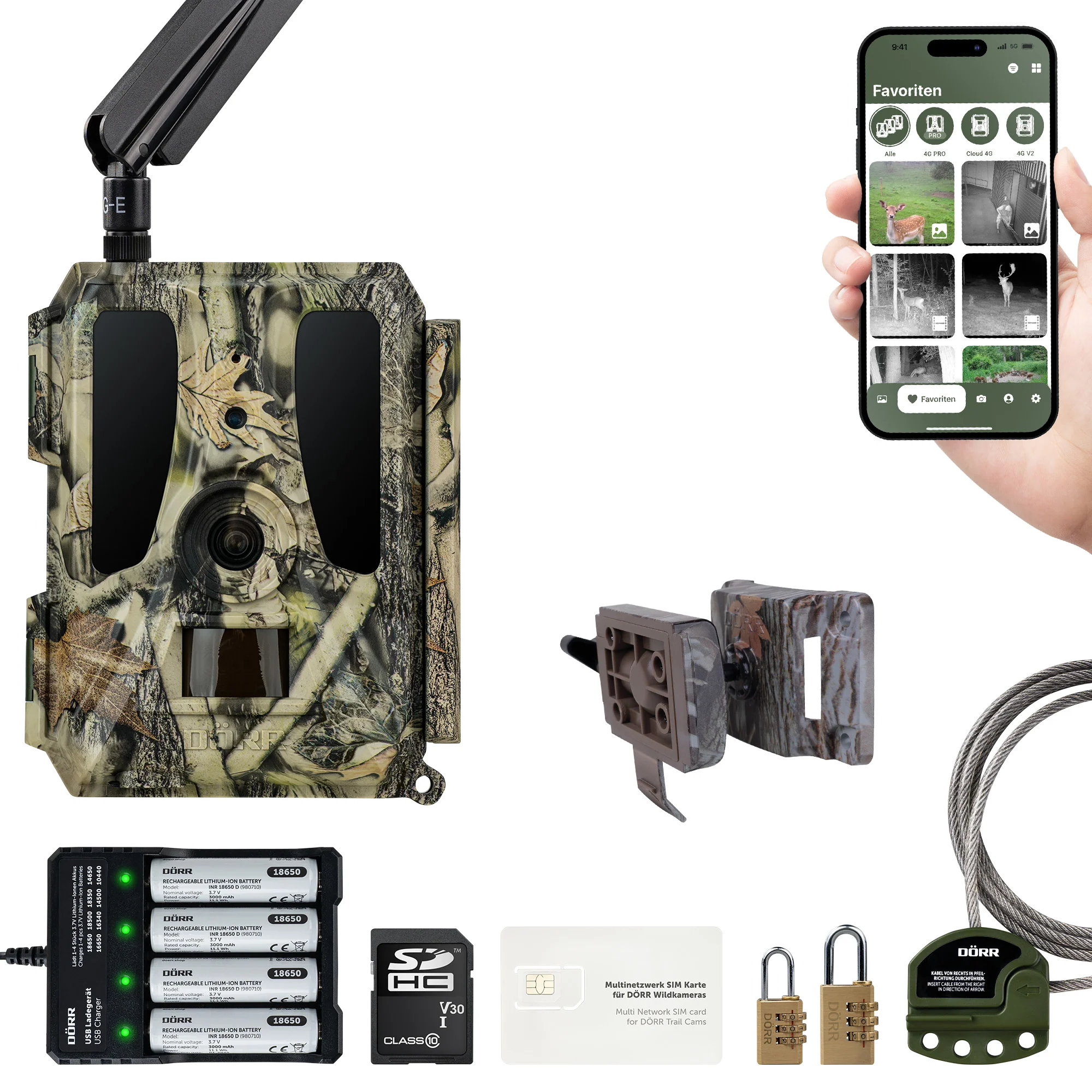 Wildkamera Cloud Pro 4G - Simlockfrei, APP, Akku- & Batteriebetrieb - Image 20