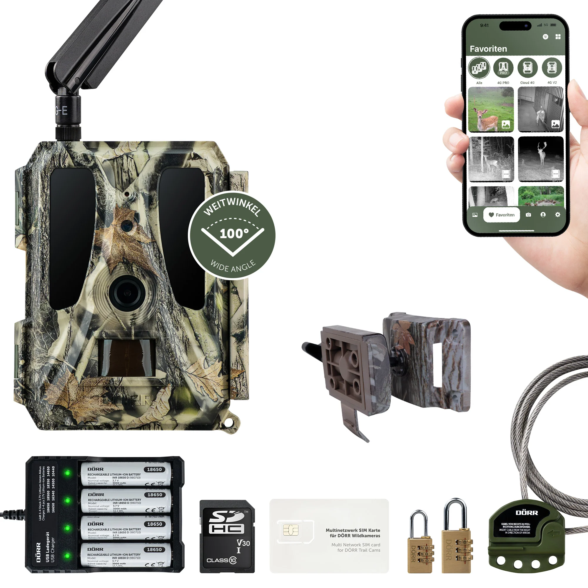 Wildkamera Cloud Pro 4G - Simlockfrei, APP, Akku- & Batteriebetrieb - Image 23