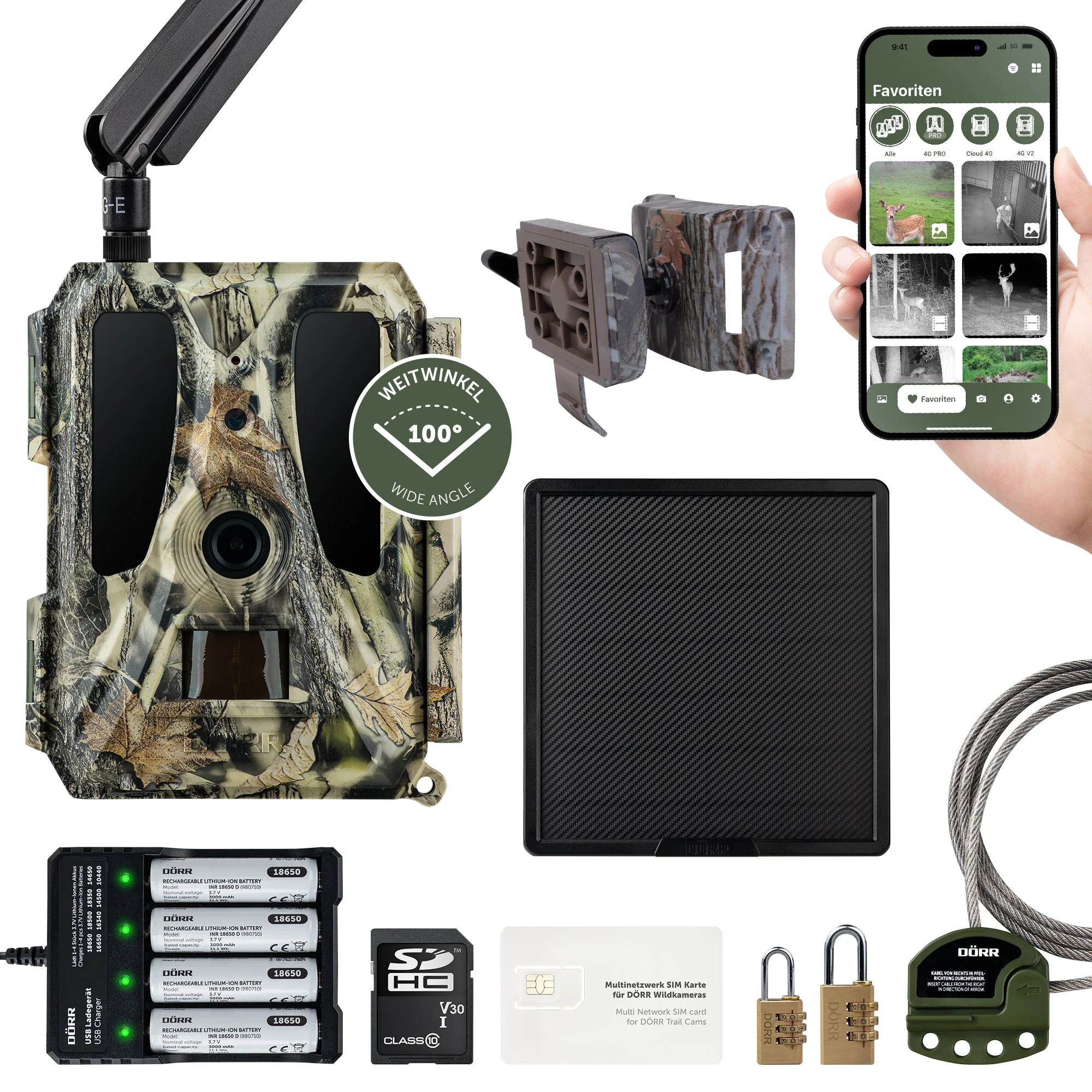 Wildkamera Cloud Pro 4G - Simlockfrei, APP, Akku- & Batteriebetrieb - Image 24