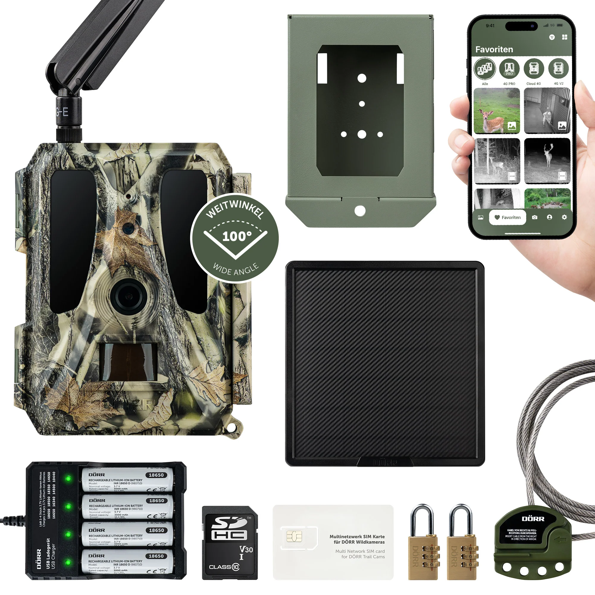 Wildkamera Cloud Pro 4G - Simlockfrei, APP, Akku- & Batteriebetrieb - Image 25