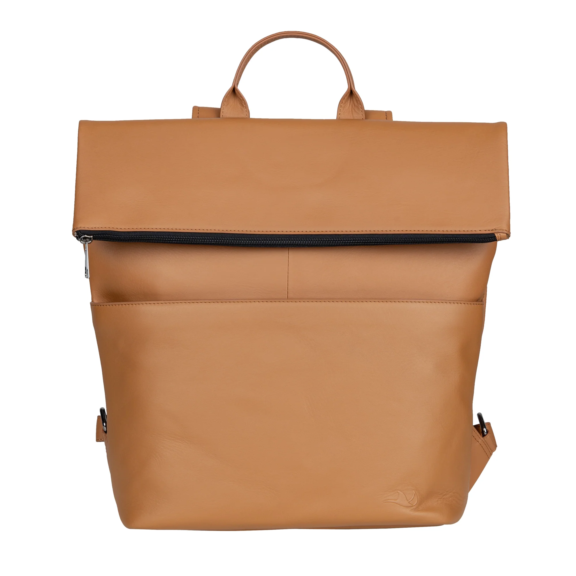 MANTA Echtleder Flap Backpack mit 16-Zoll Laptopfach - Image 7