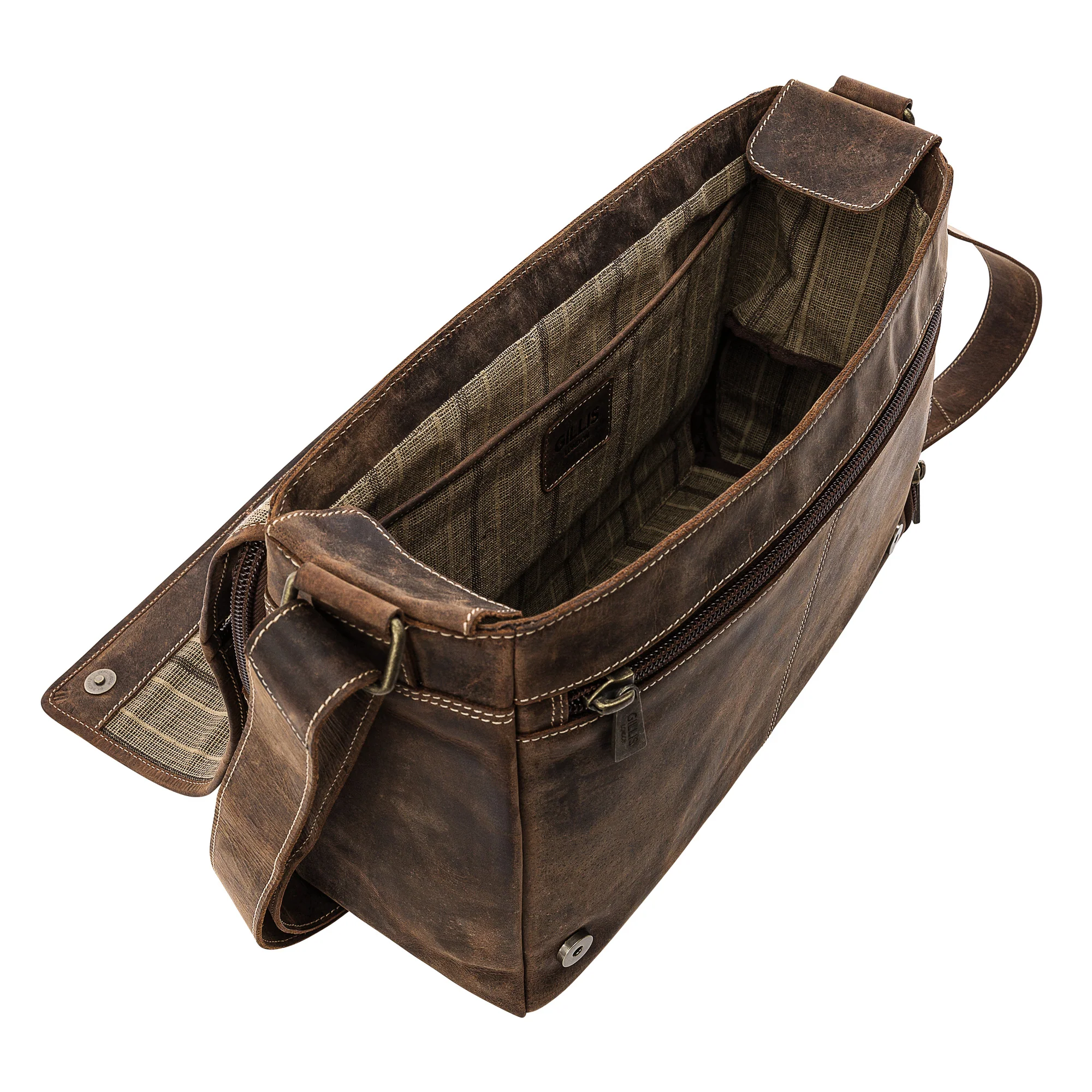 Leder Messengertasche Trafalgar - Image 8