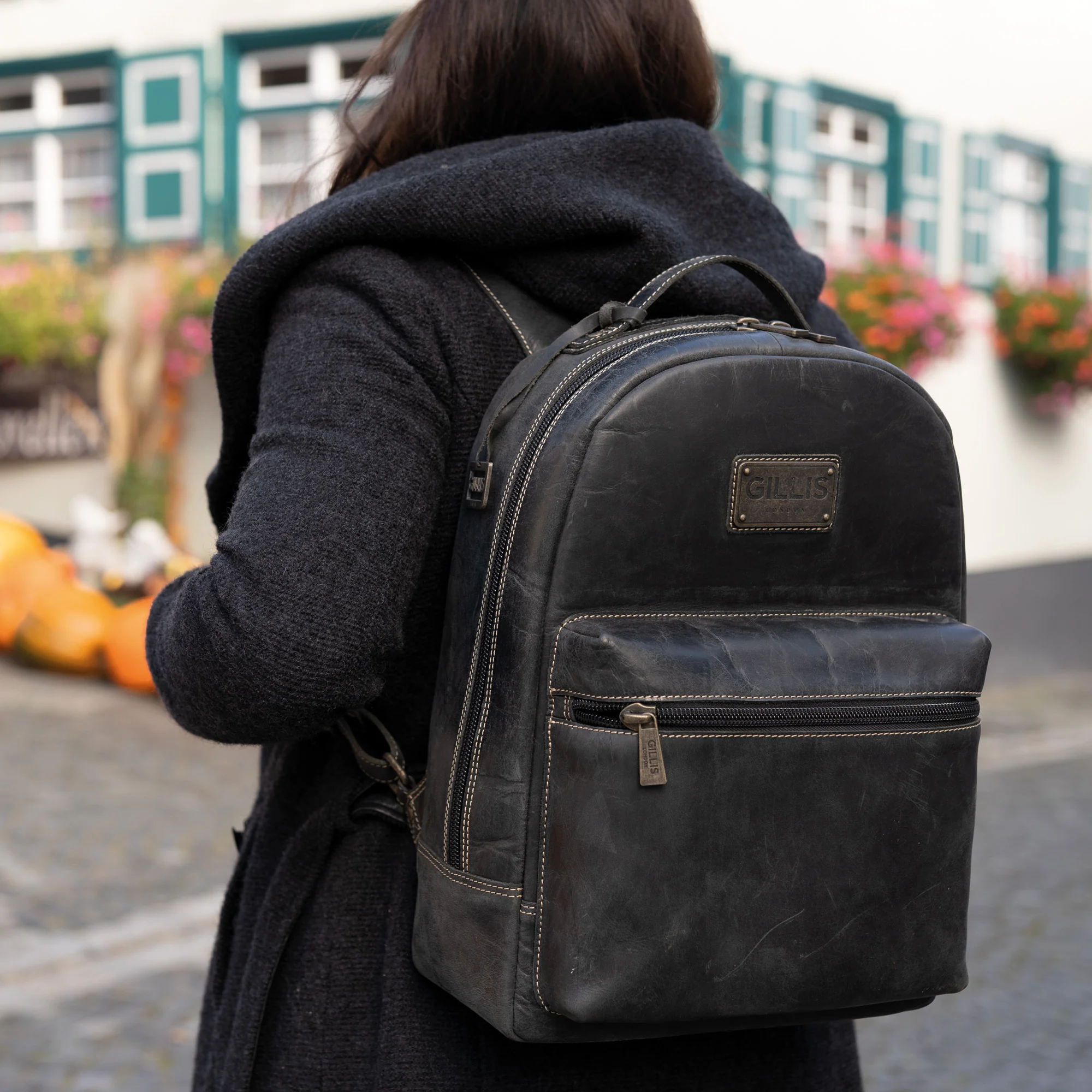 Leder Rucksack Trafalgar I - Image 18