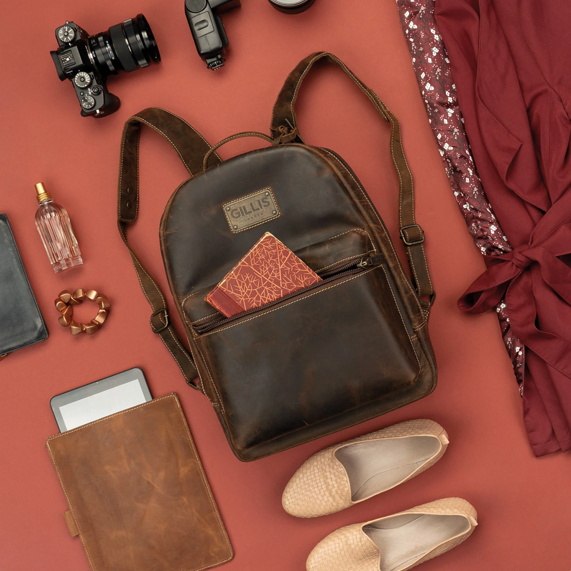 Leder Rucksack Trafalgar I - Image 4