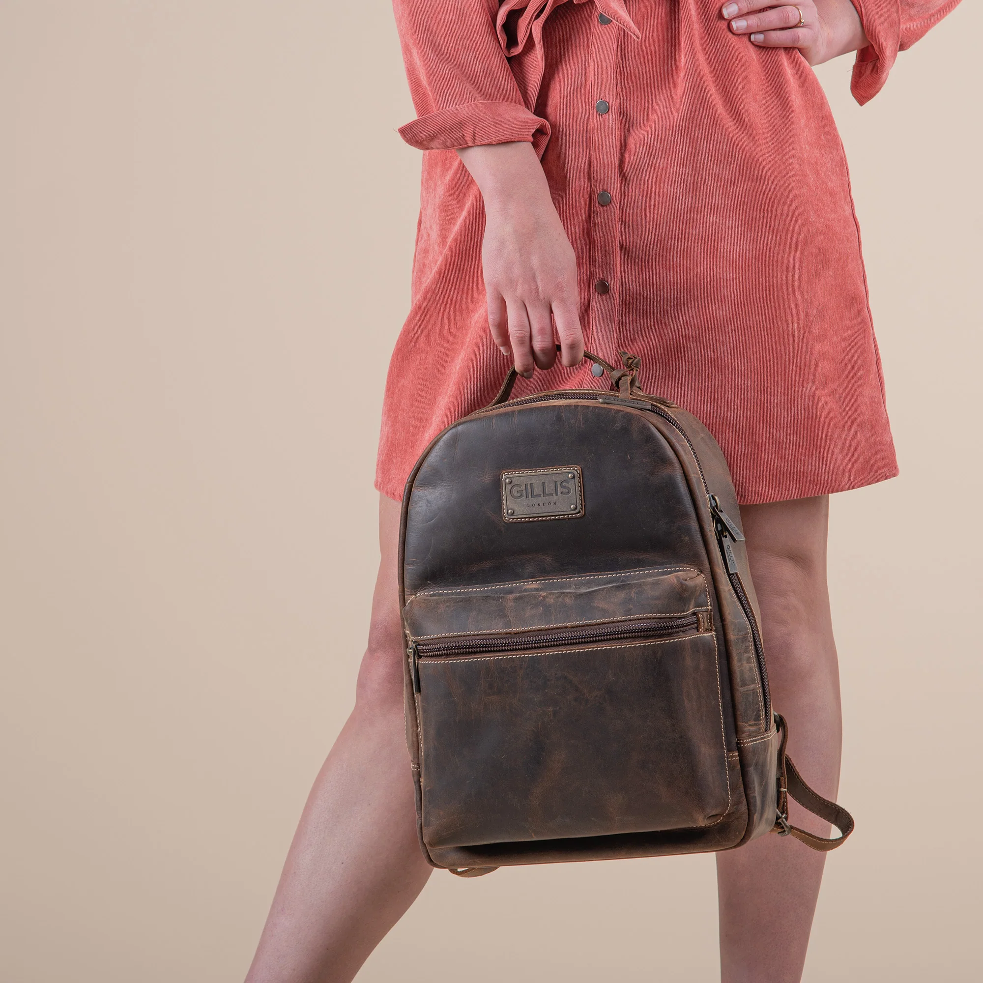 Leder Rucksack Trafalgar I - Image 5