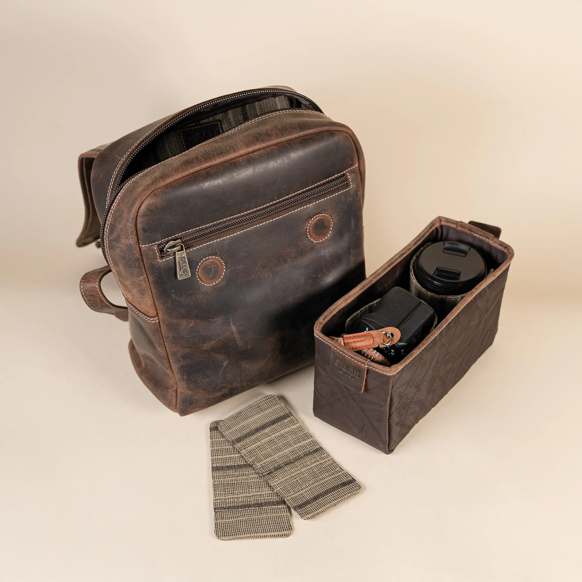 Leder Rucksack Trafalgar Knapsack - Image 6