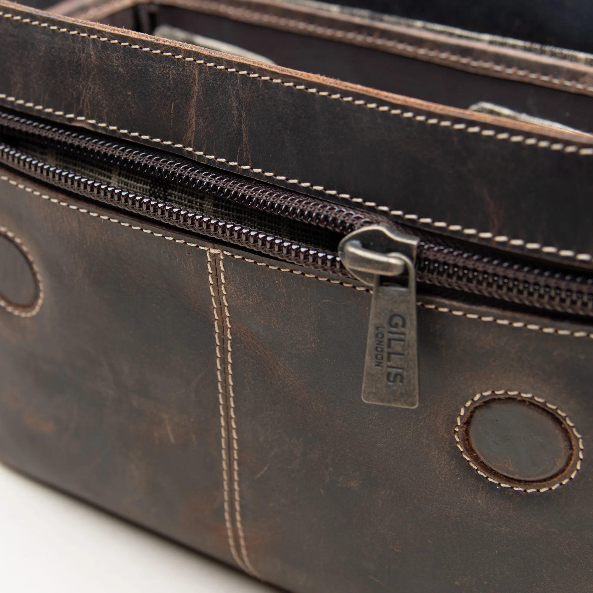 Leder Schultertasche Trafalgar - Image 13