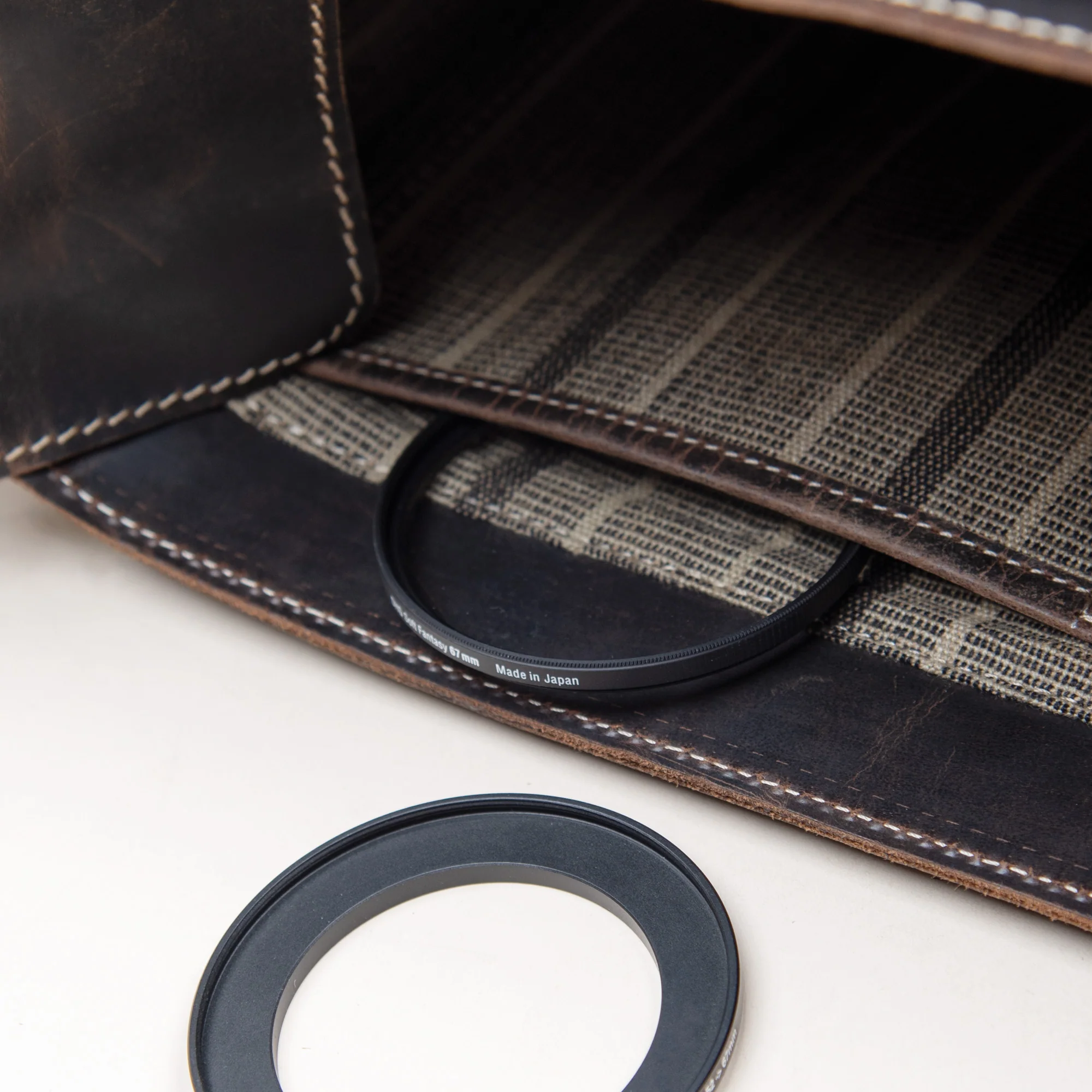 Leder Schultertasche Trafalgar - Image 16