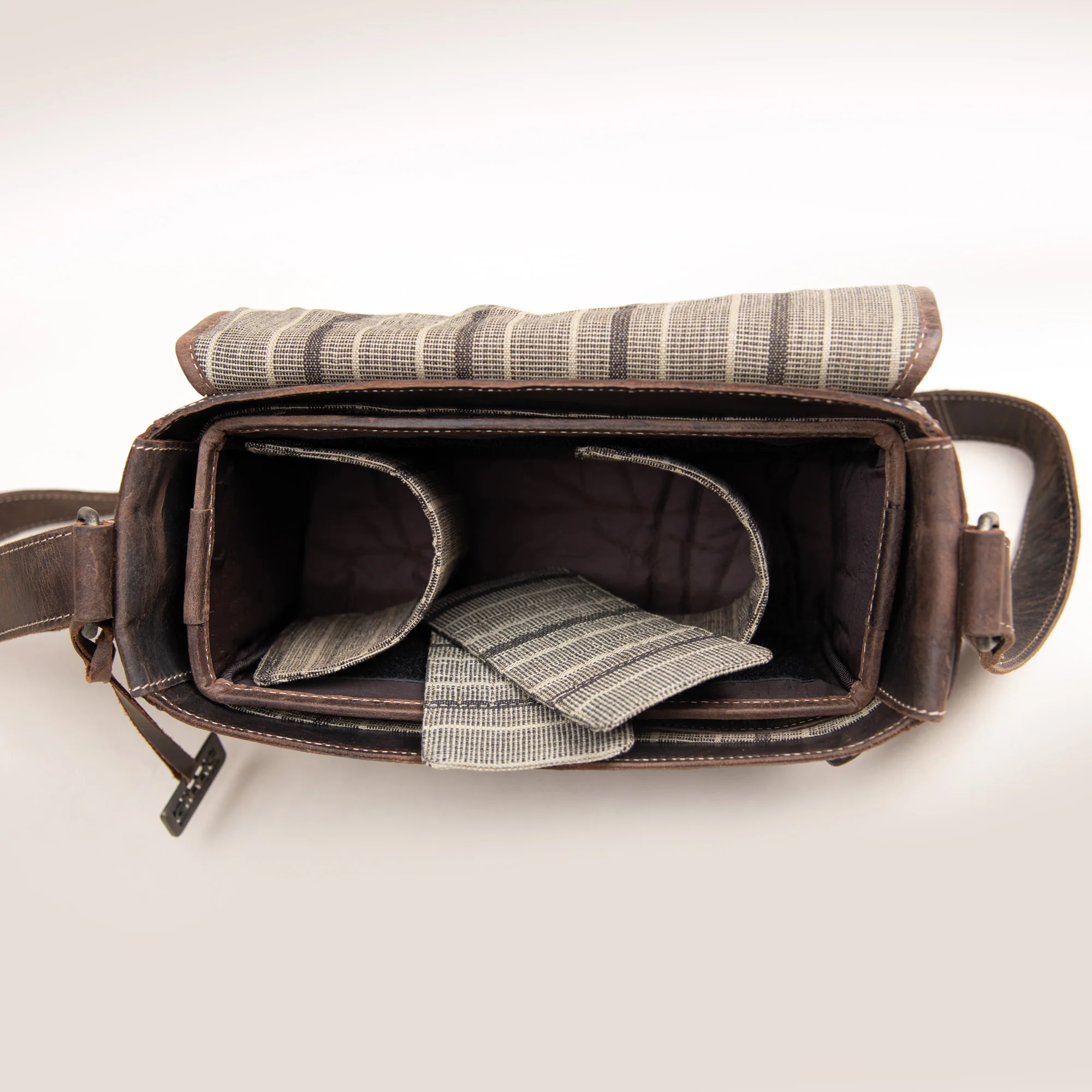 Leder Schultertasche Trafalgar - Image 9