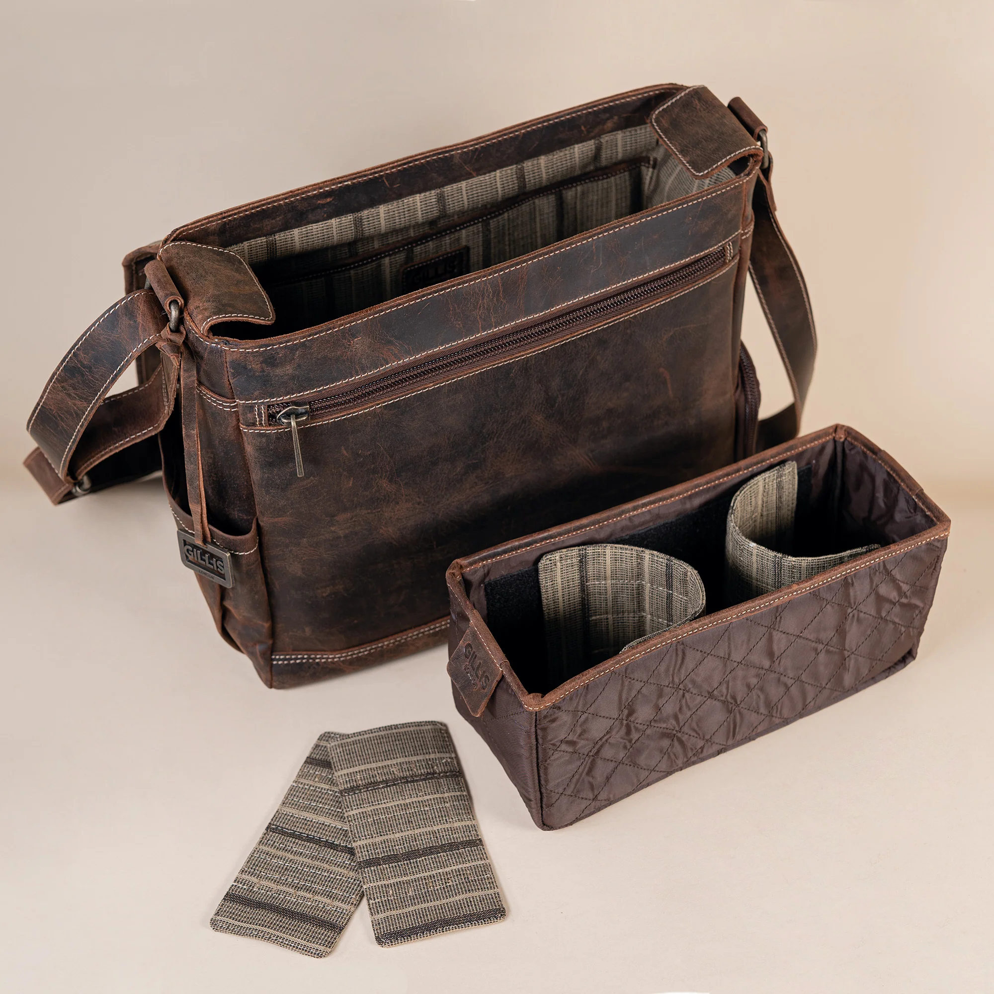 Leder Street-Messenger-Bag Trafalgar - Image 15