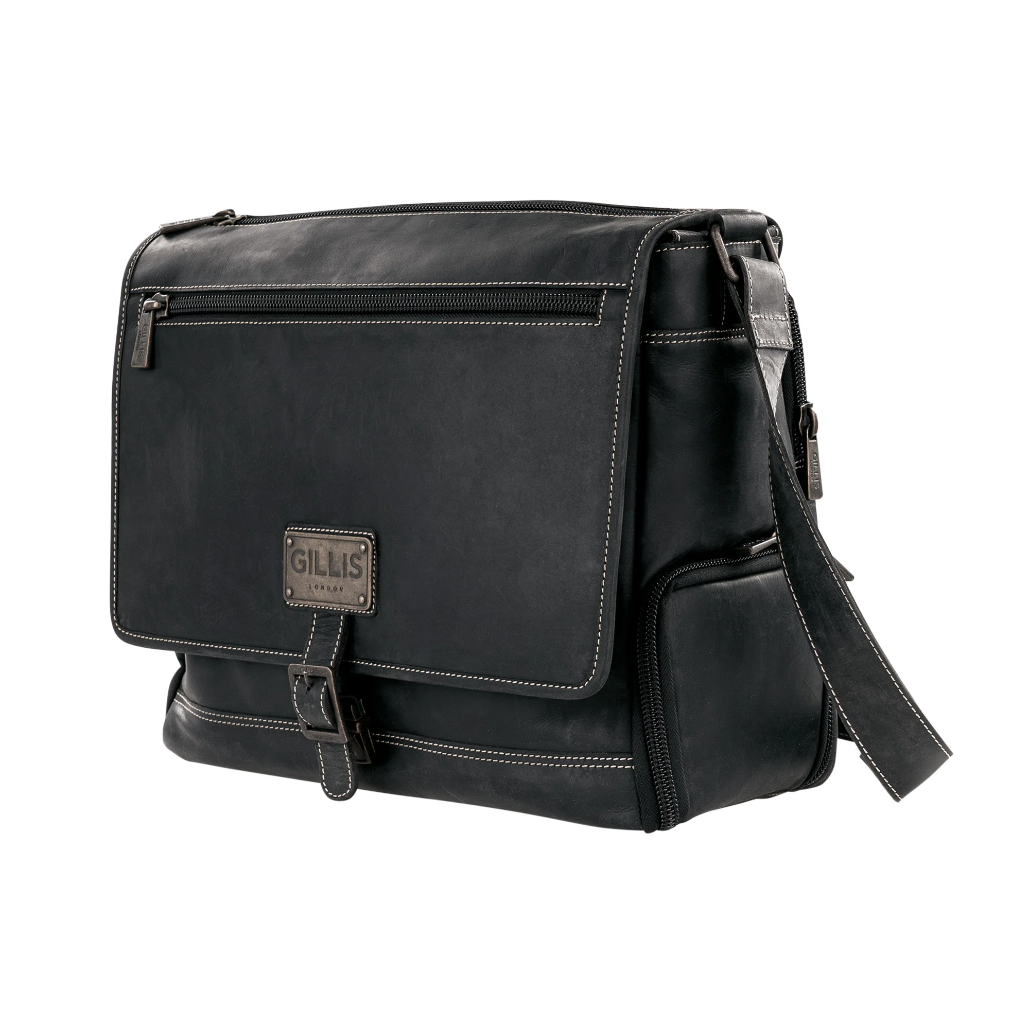 Leder Street-Messenger-Bag Trafalgar - Image 24