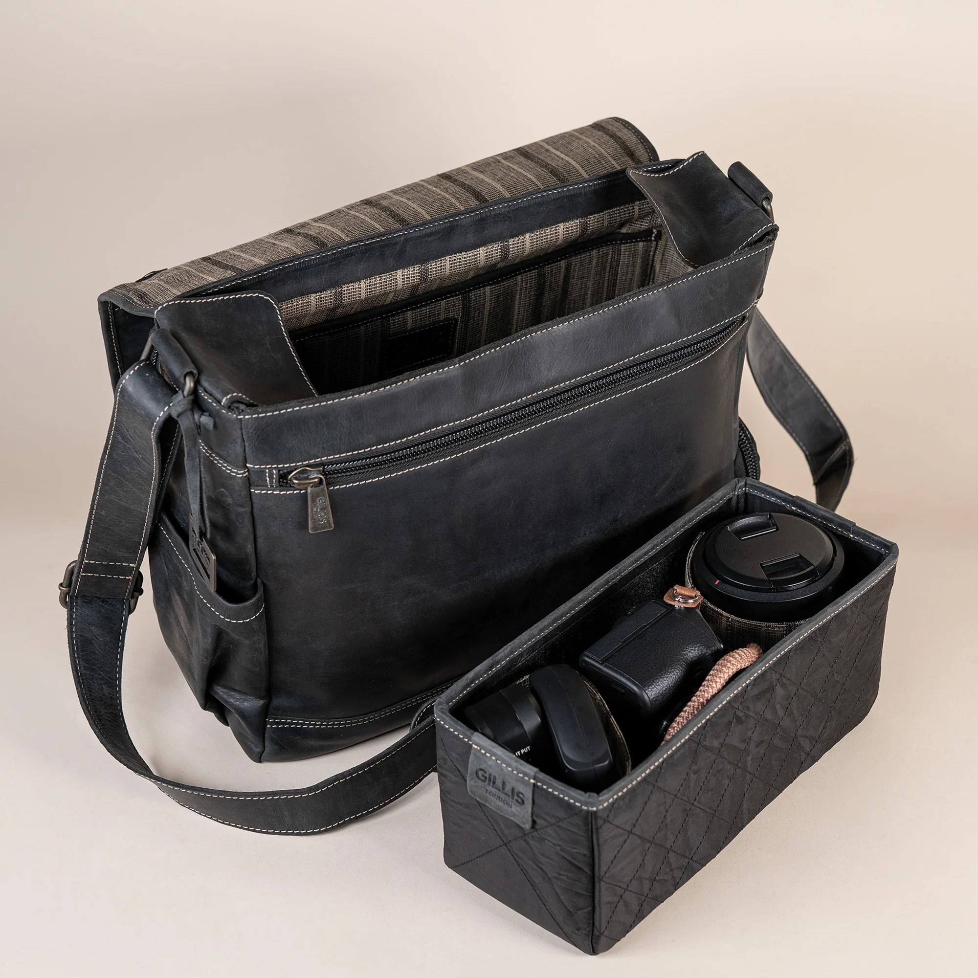 Leder Street-Messenger-Bag Trafalgar - Image 27