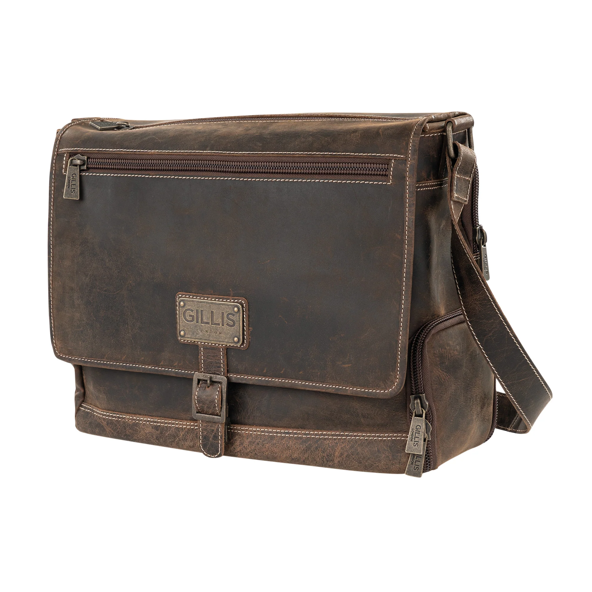 Leder Street-Messenger-Bag Trafalgar - Image 6