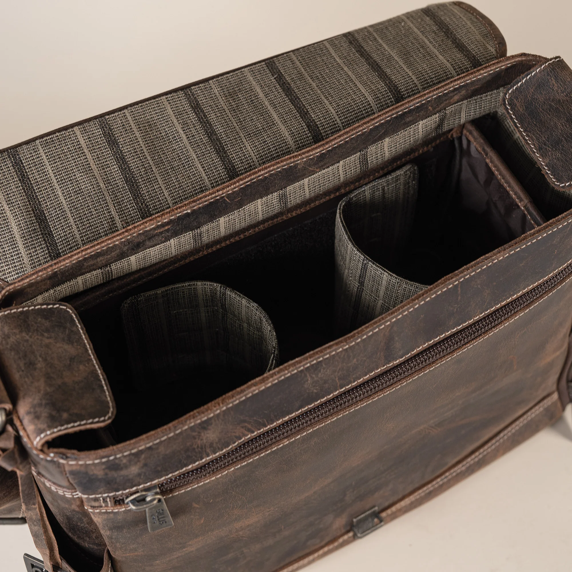 Leder Street-Messenger-Bag Trafalgar - Image 9