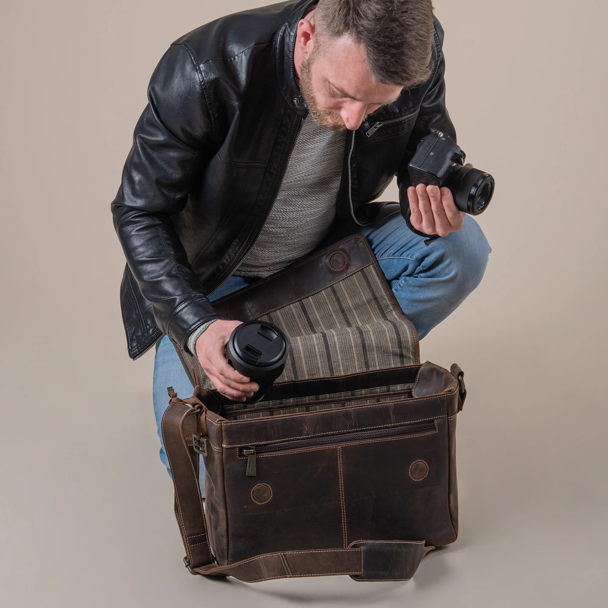 Leder Tasche FullFrame Trafalgar - Image 3