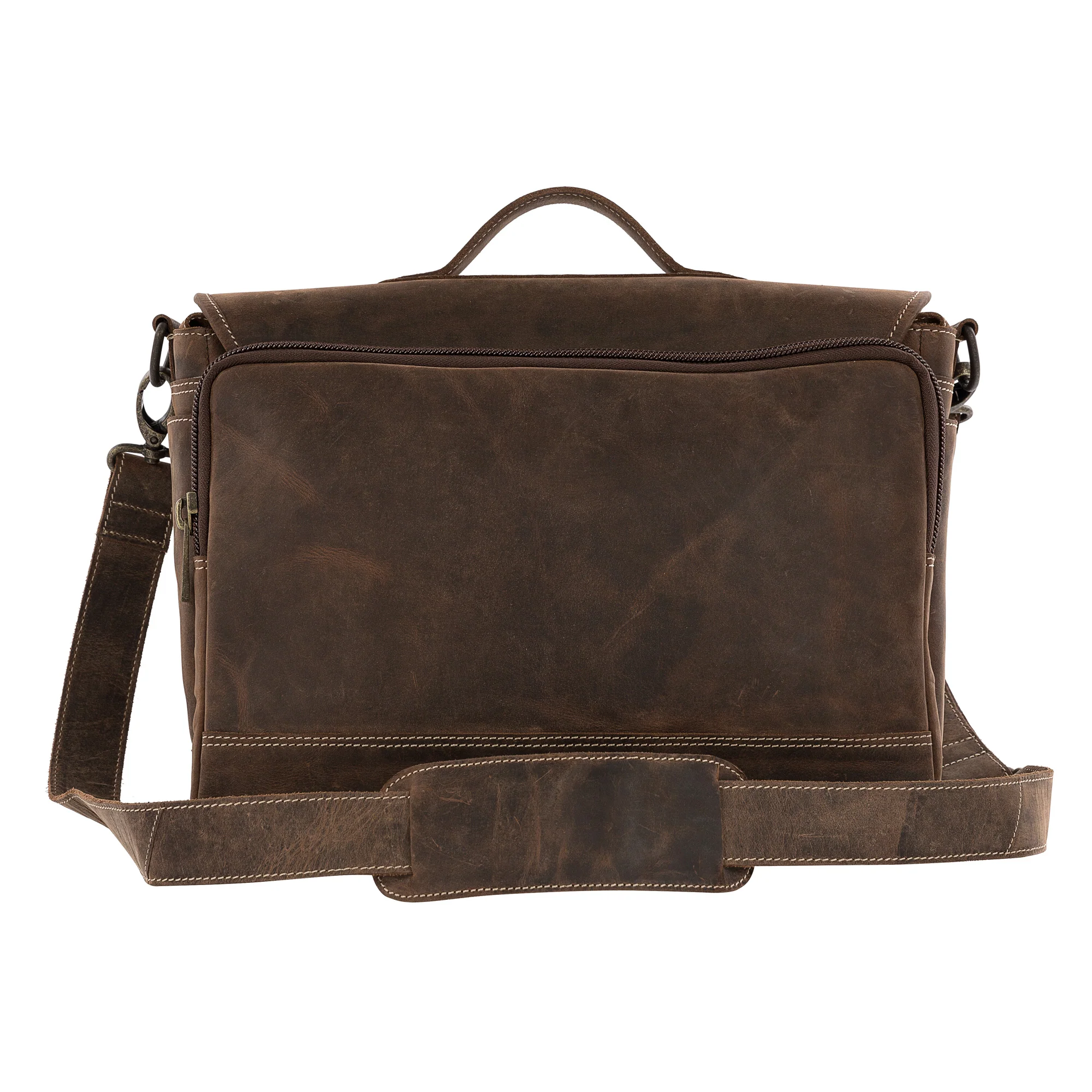 Leder Tasche Trafalgar Attaché - Image 11