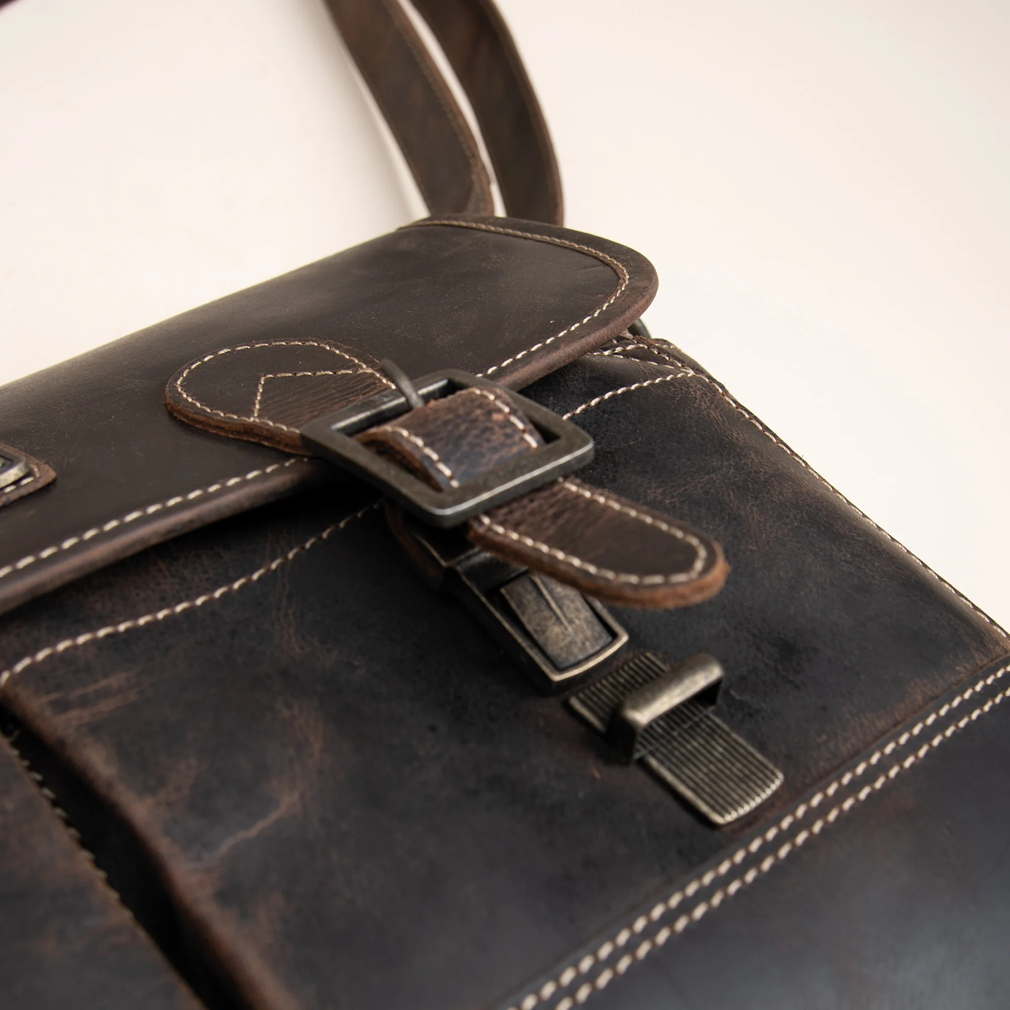 Leder Tasche Trafalgar Attaché - Image 15
