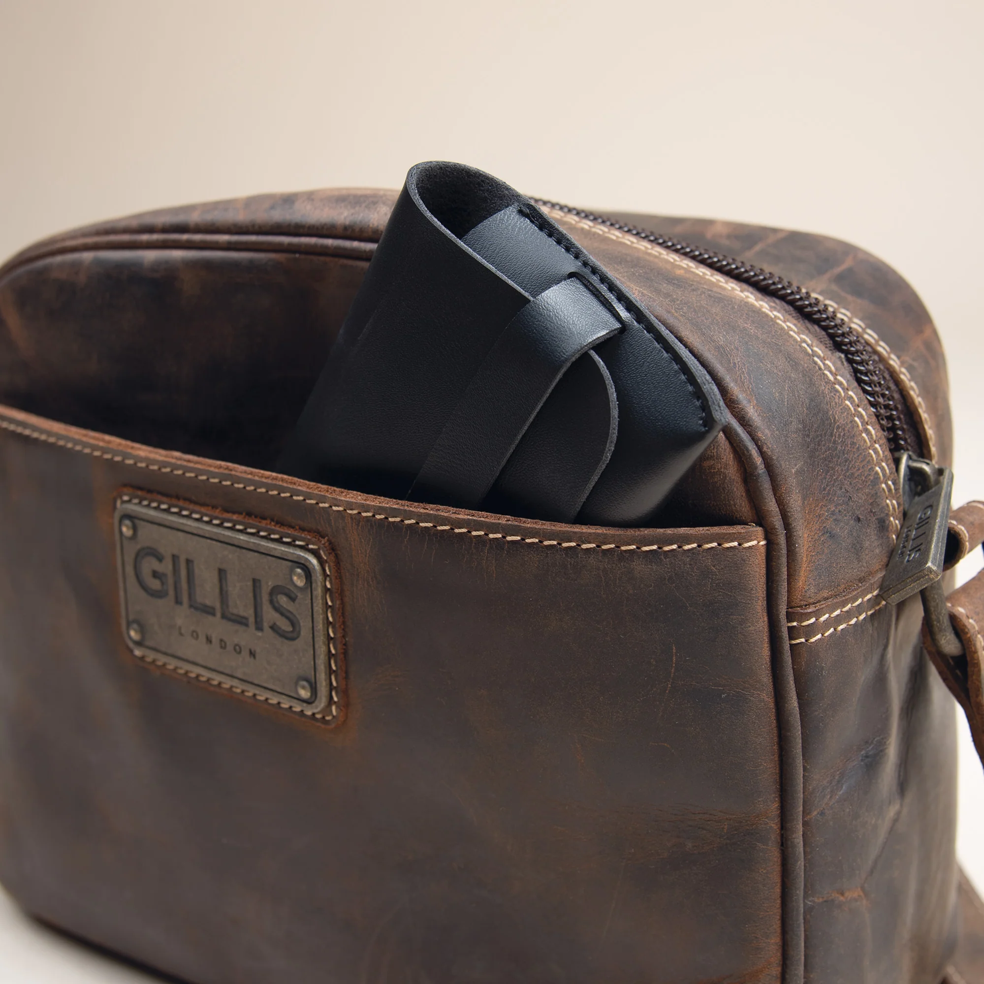 Leder Tasche Trafalgar Compact - Image 12