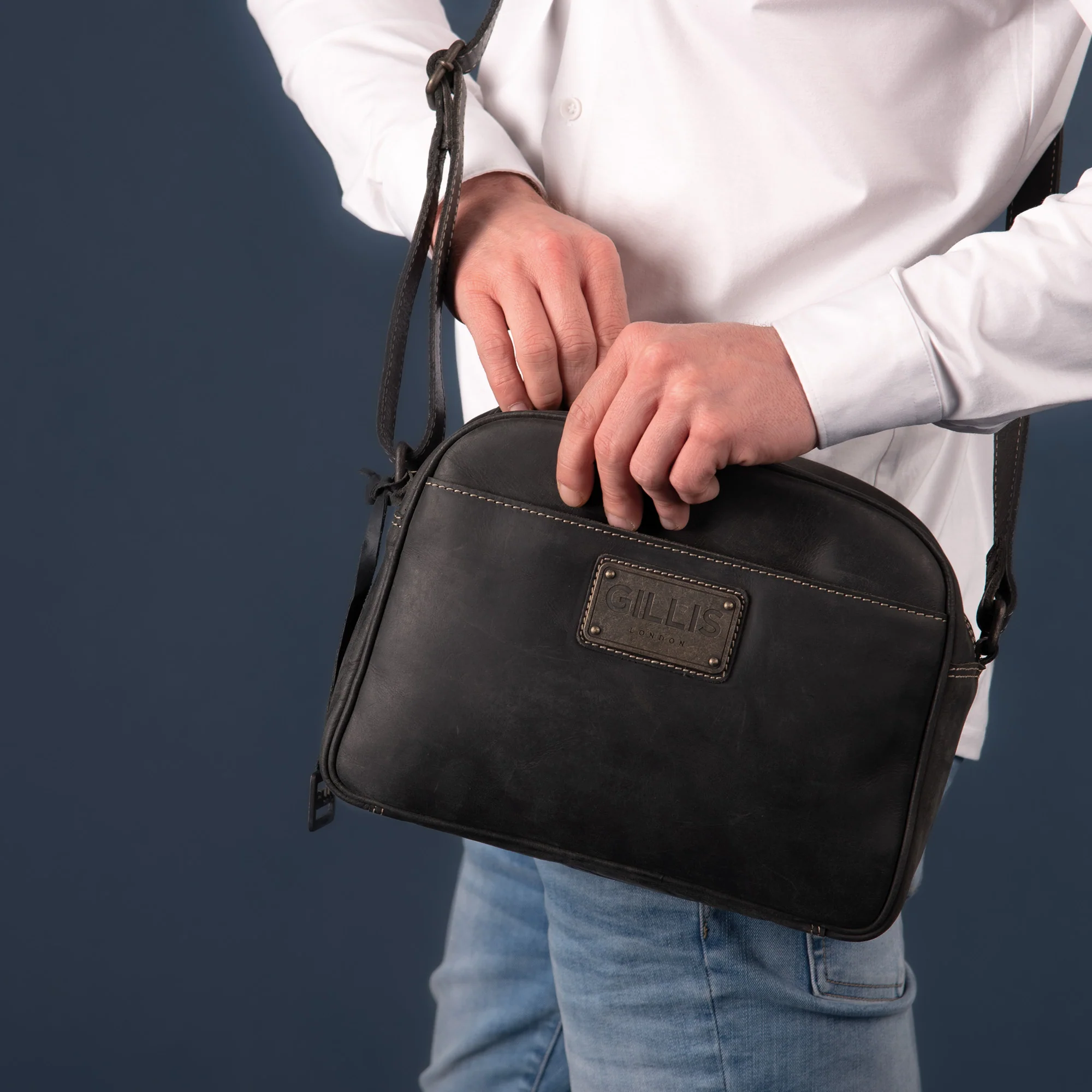 Leder Tasche Trafalgar Compact - Image 18